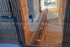 Rodinný dům Košetice - podlahové vytápění