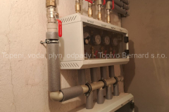 Rodinný dům Přibyslav - výměna stoupaček