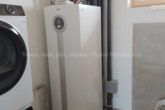Rodinný dům Snět - instalace tepelného čerpadla a ZTI zařízení