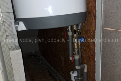 Rodinný dům Vatín - výměna bojleru